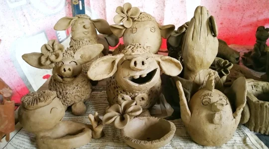 陶器作り体験
