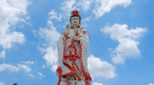 巨大なピンクガネーシャ