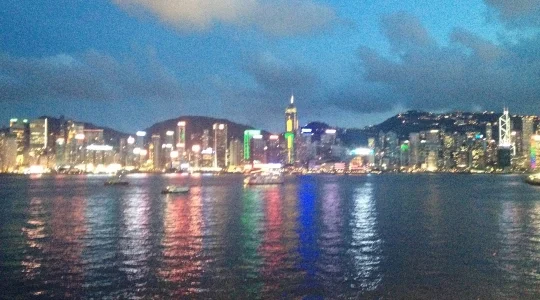 観光イメージ：尖東の夜景