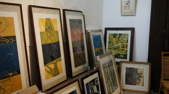 観澜版画村 売られている版画 イメージ