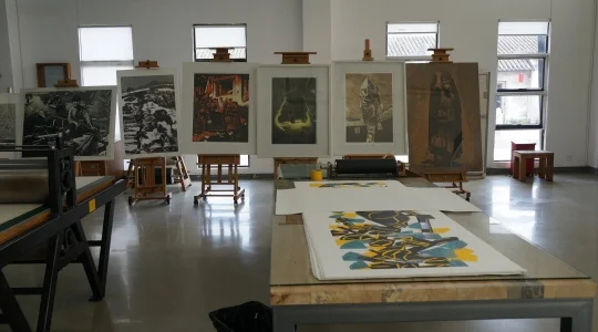 観澜版画村 大型版画 イメージ