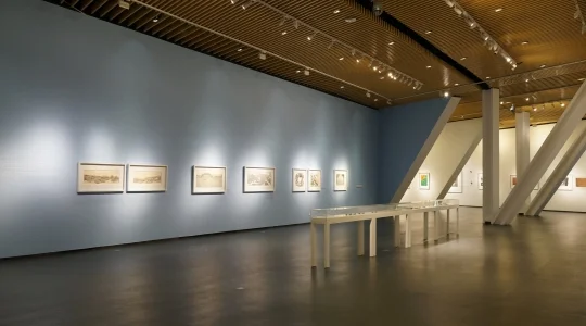 中国国立版画博物館 外観 イメージ ～ 世界の一流の版画が定期的に入れ替わり展示されています
