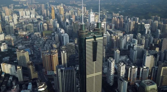 深セン ビル群 イメージ