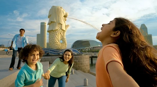 シンガポール市内観光＜ミシュラン1つ星を獲得したプラナカン料理の名店「キャンドルナッツ」でのランチ付プランあり＞