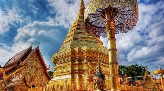 【チェンマイ】ドイステープ寺院+メオ族の村訪問