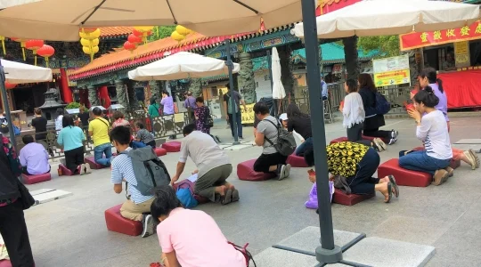 観光イメージ：黄大仙（ウィンタイシン）