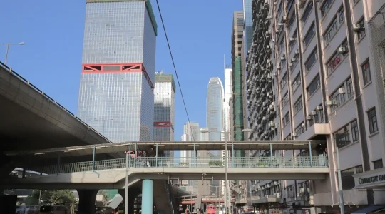 観光イメージ：香港島街並み
