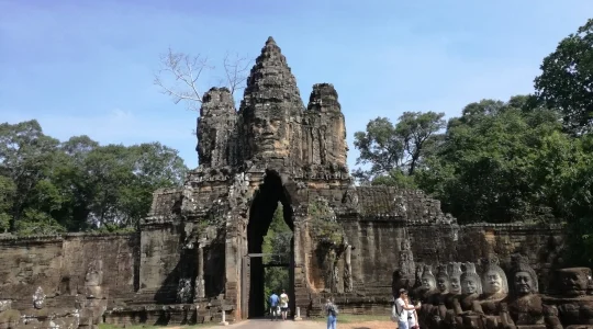 アンコールトムの南大門