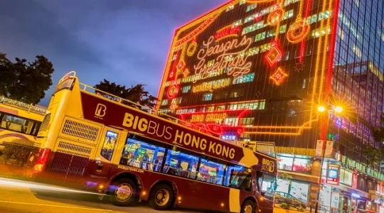 香港 ビッグバス オープントップバス イメージ