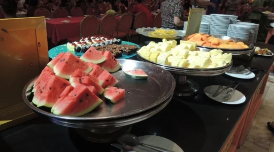夕食ビュッフェ